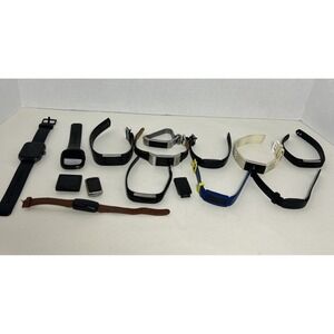 Fitbit Fitness Watch Lot Of 15 Fitbit/Other Varying Condition See Pic And Desc